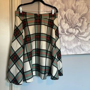 Modcloth Plaid Skirt XL